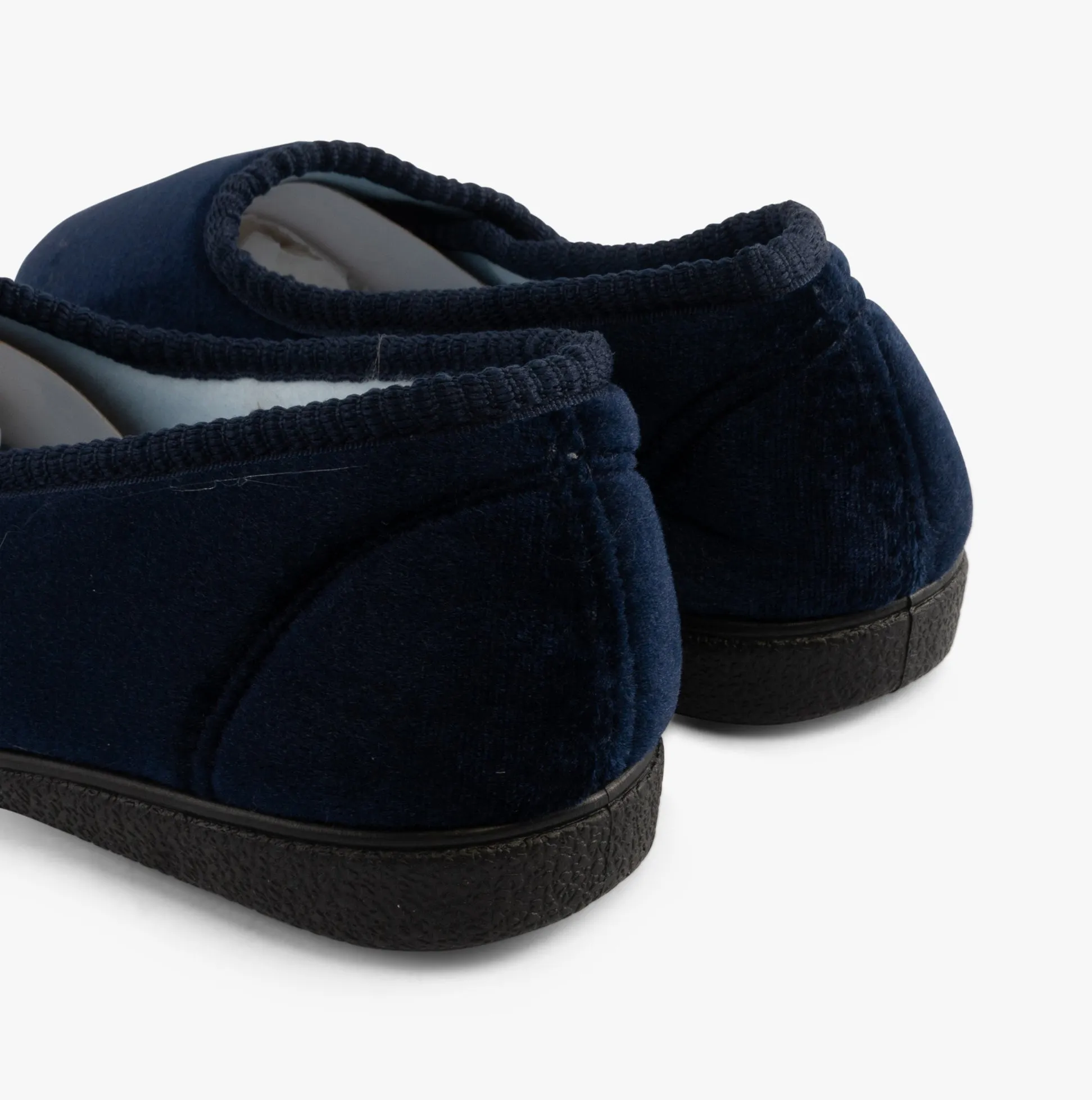 Jo & Joe IDA Womens Full Slippers Navy sold by House of Slippers product image thumbnail 3