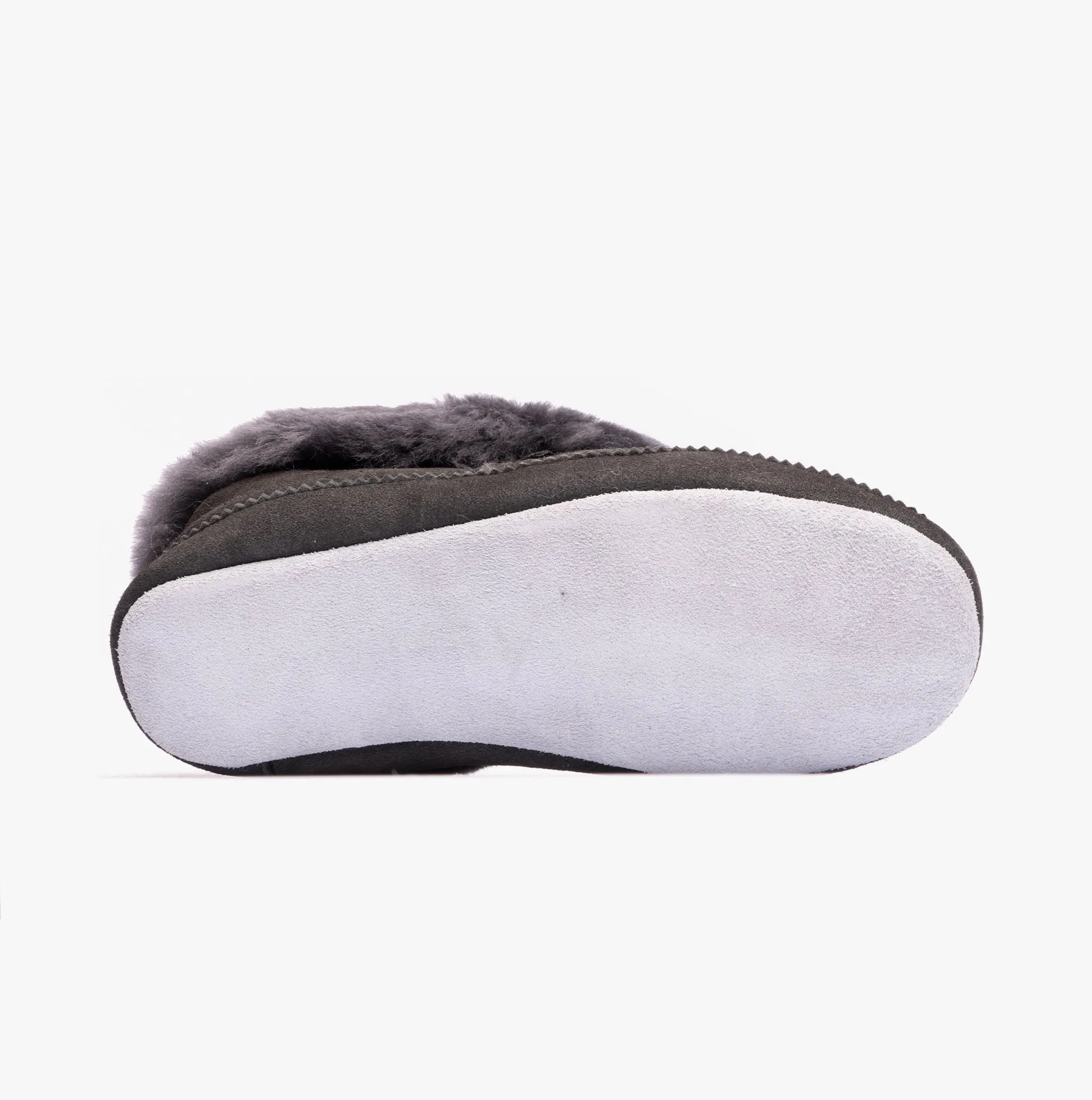 EMMY Womens Sheepskin Slipper Boots Asphalt sold by House of Slippers product image thumbnail 5