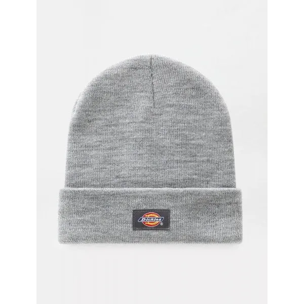 ACRYLIC CUFFED Unisex Acrylic Beanie Heather Grey sold by House of Slippers
