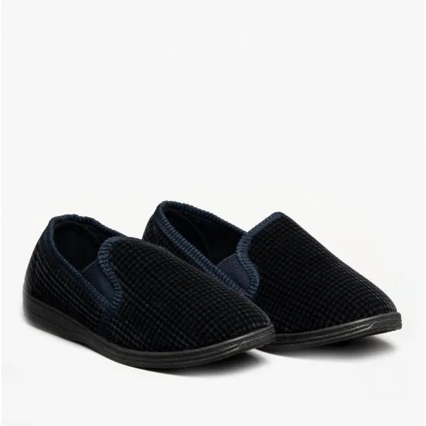 Mirak HIGHBURY Mens Slippers Navy sold by House of Slippers product image thumbnail 2