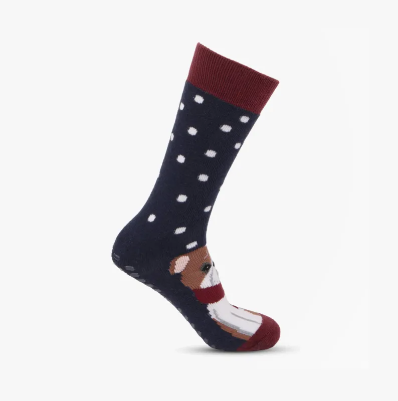 ORIGINAL SLIPPER SOCKS Mens Socks Dog sold by House of Slippers