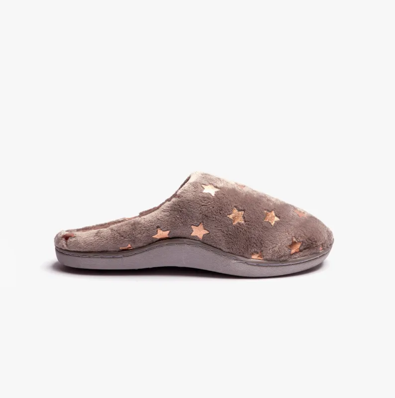 HESTIA Womens Slippers Mink sold by House of Slippers