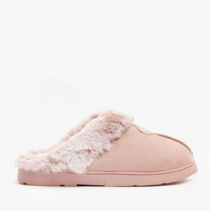 Jo & Joe SPLENDOUR Womens Slippers Dusky Pink sold by House of Slippers
