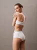 Calvin Klein MODERN COTTON High Waisted Boxers Womens White sold by House of Slippers