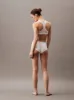 Calvin Klein MODERN COTTON High Waisted Boxers Womens White sold by House of Slippers