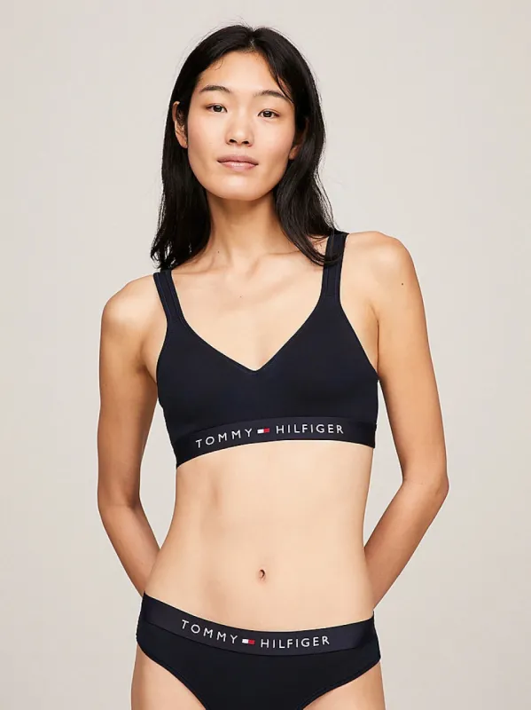 Tommy Hilfiger BRALETTE LIFT Womens Desert Sky sold by House of Slippers