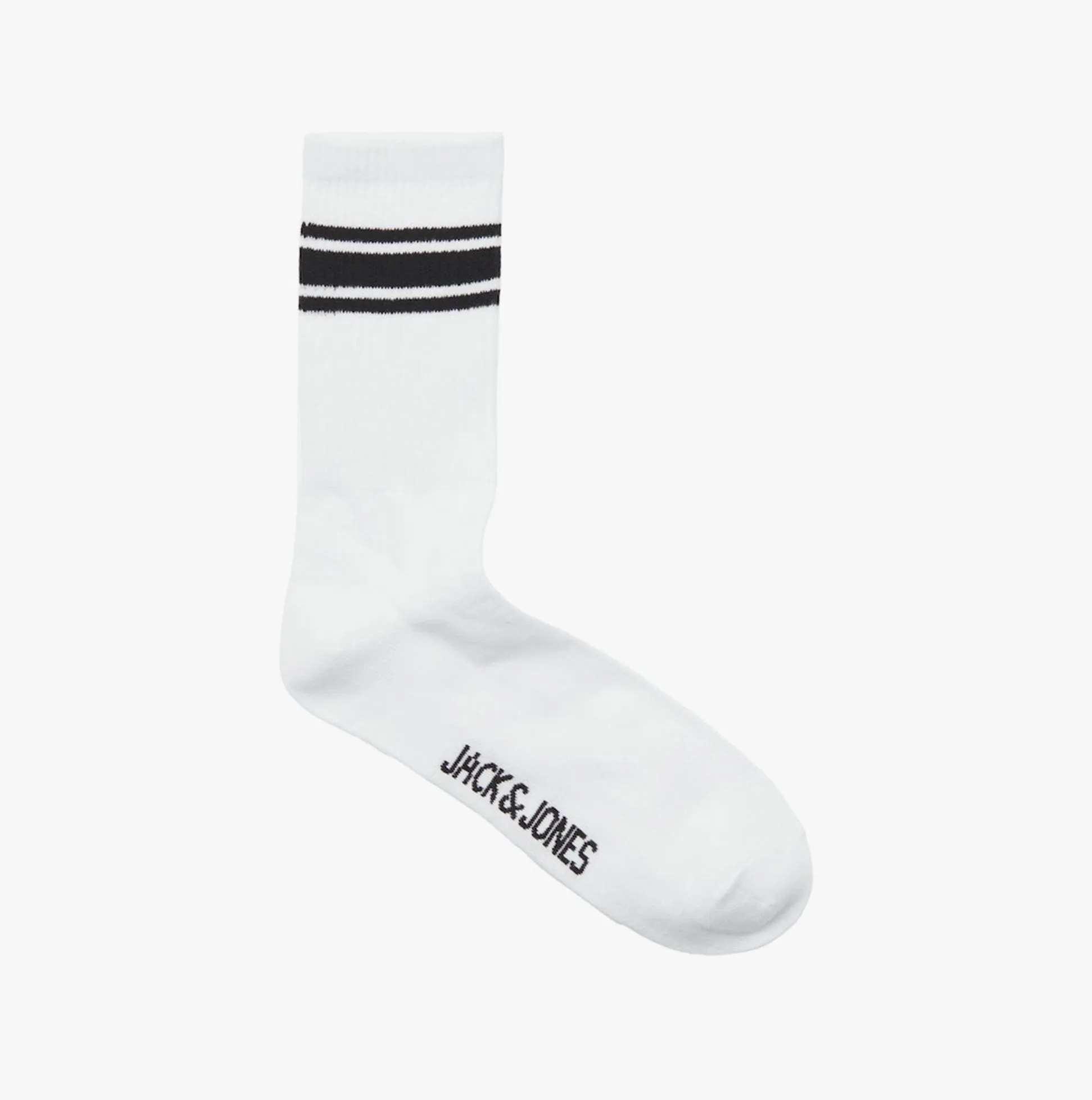 Jack & Jones TREY Mens 5-Pack Socks Bright White sold by House of Slippers