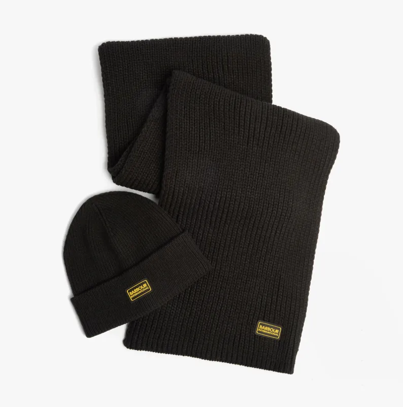 SWEEPER LEGACY BEANIE Mens Gift Set Black sold by House of Slippers