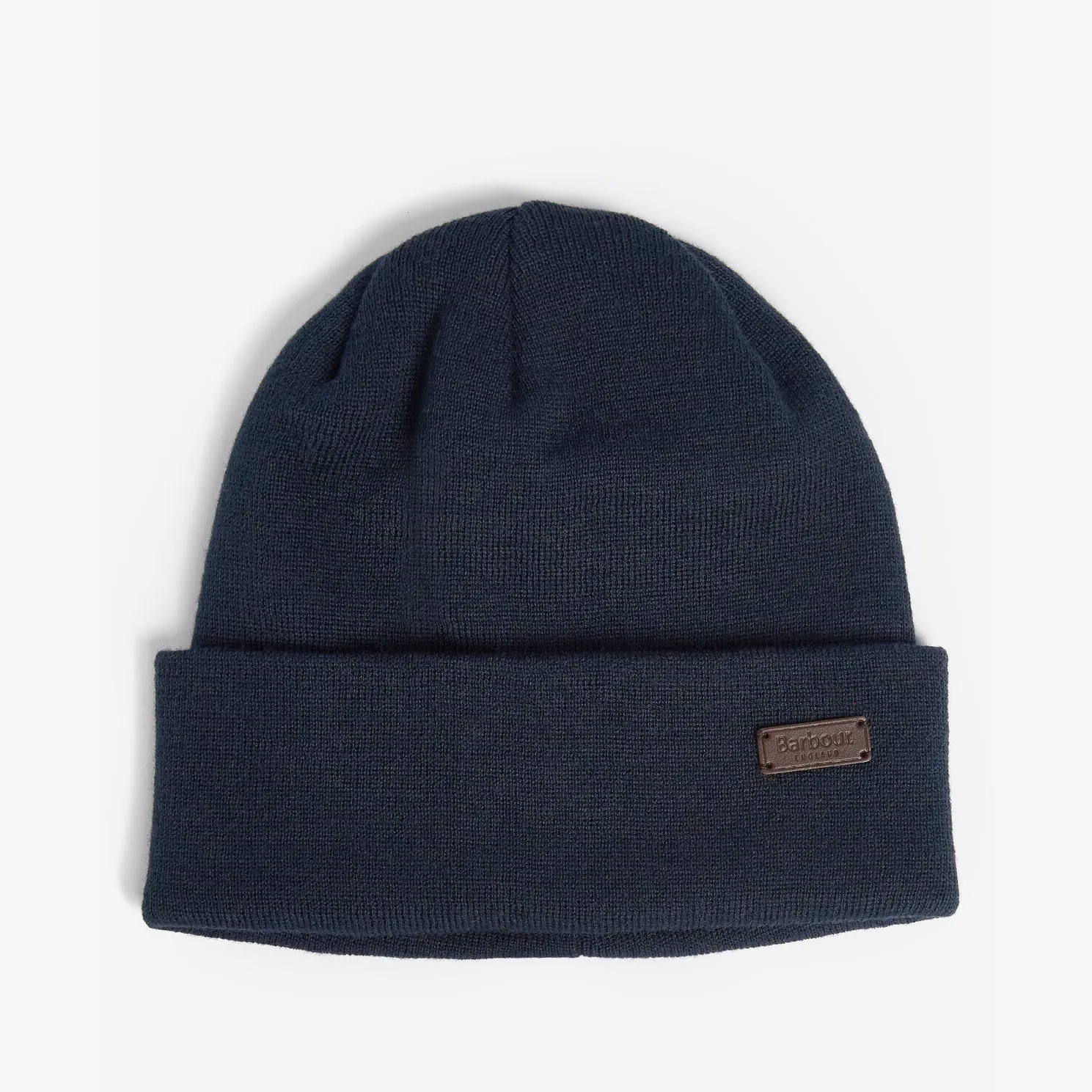 Barbour HEALEY Mens Beanie Navy sold by House of Slippers