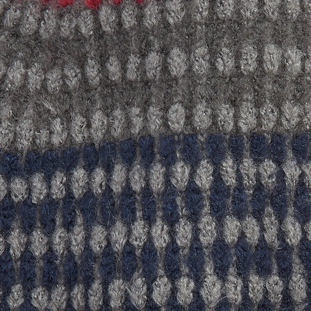 Barbour HARRAY Mens Beanie Blue Granite sold by House of Slippers product image thumbnail 4