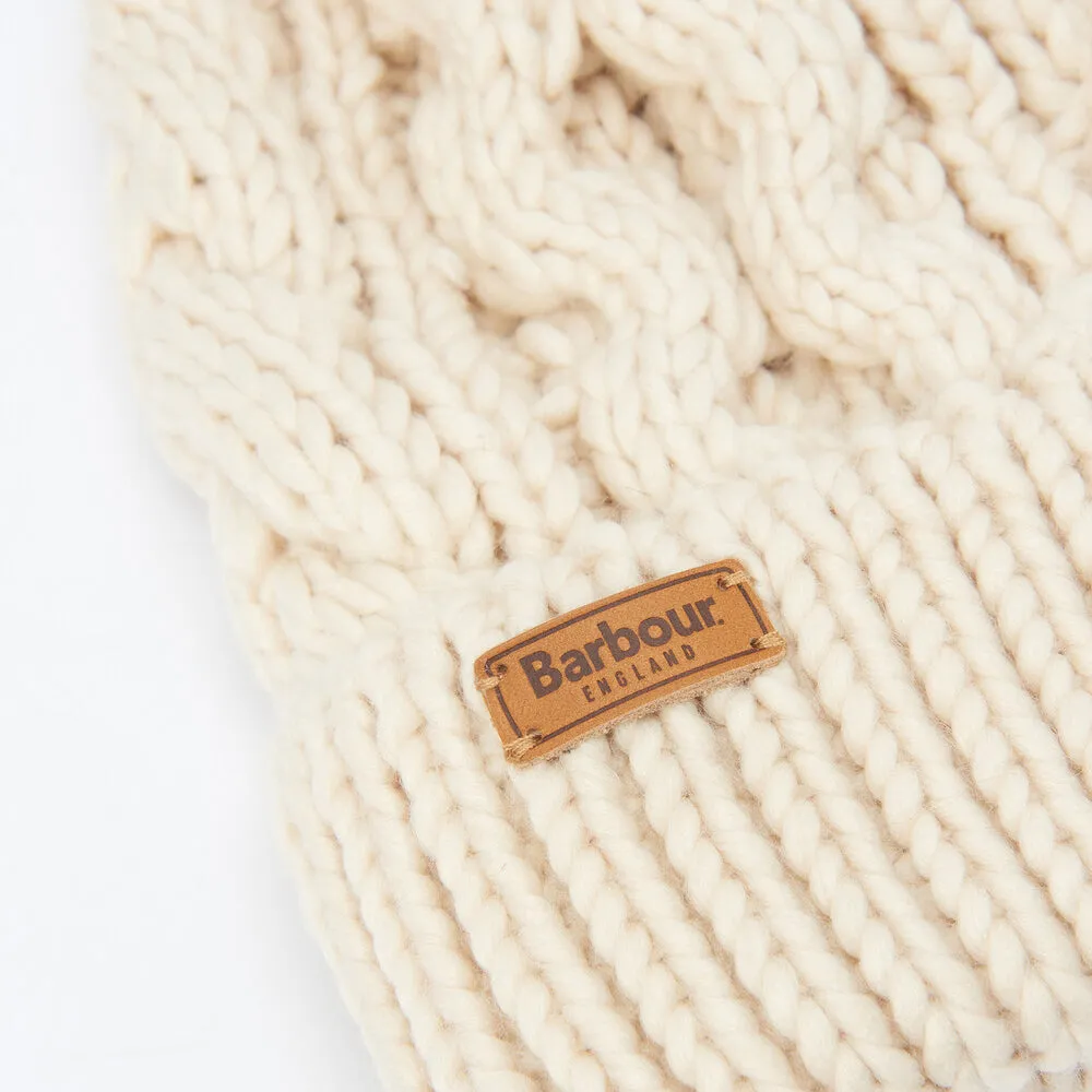 PENSHAW Womens Pom-Pom Beanie Blush Pink sold by House of Slippers product image thumbnail 3