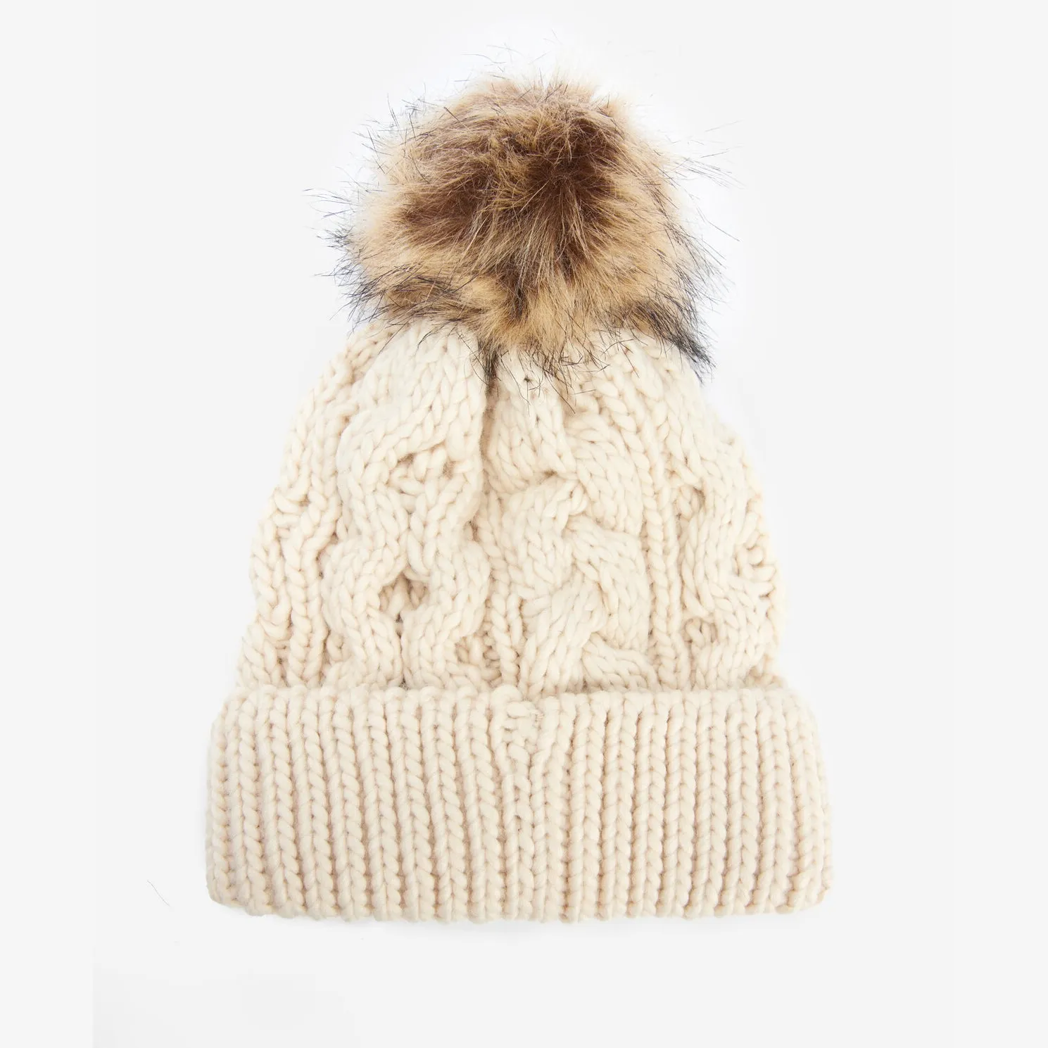 PENSHAW Womens Pom-Pom Beanie Blush Pink sold by House of Slippers product image thumbnail 2