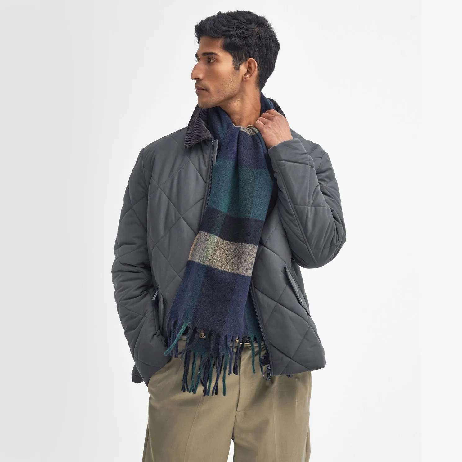 WESTERDALE Scarf Unisex Adults Green Loch sold by House of Slippers