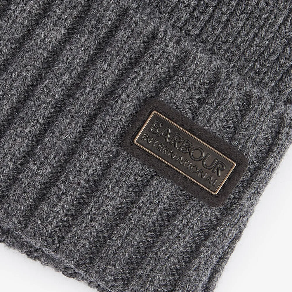 CHESTER Mens Beanie Charcoal Grey sold by House of Slippers product image thumbnail 4