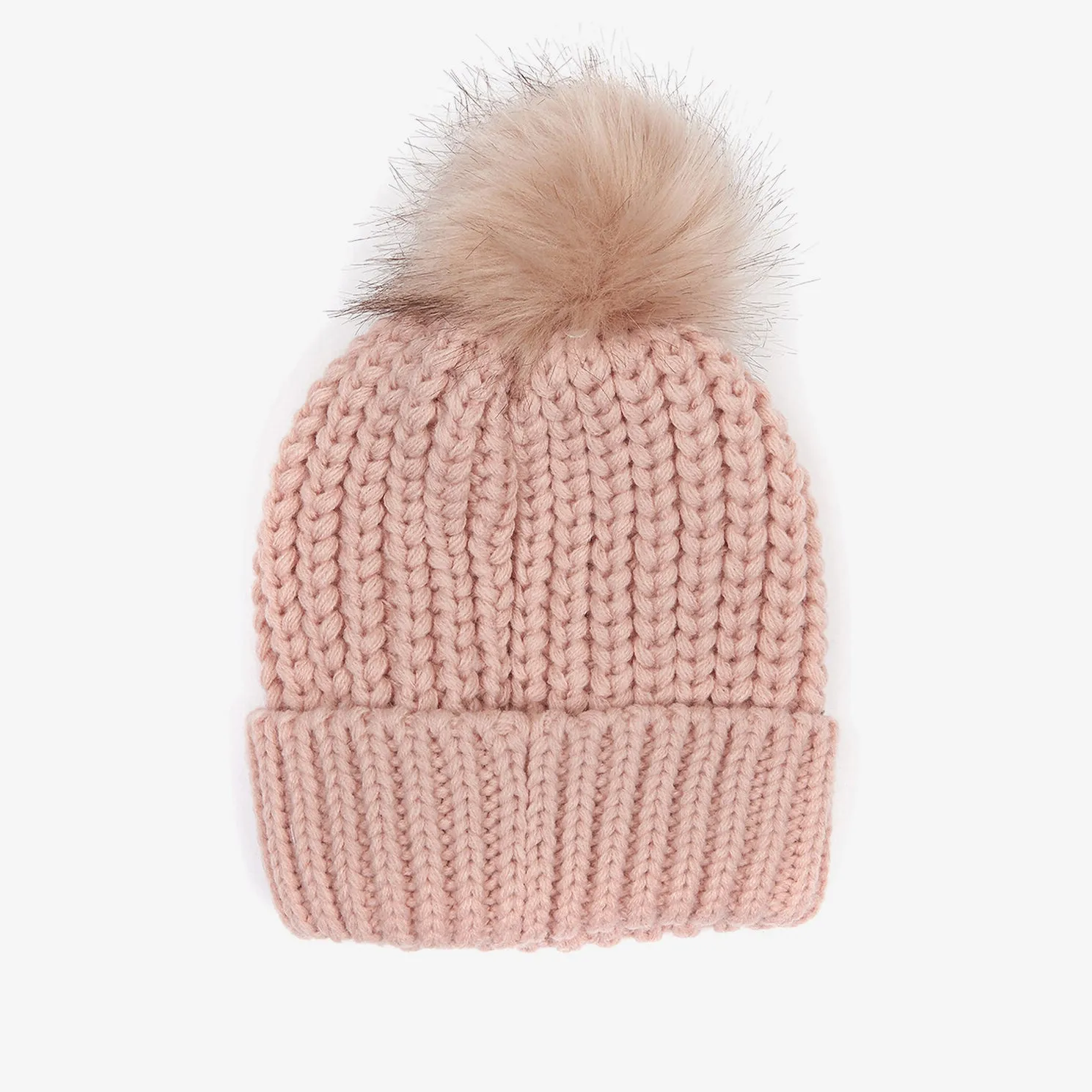 SALTBURN Womens Pom-Pom Beanie Pink sold by House of Slippers product image thumbnail 2