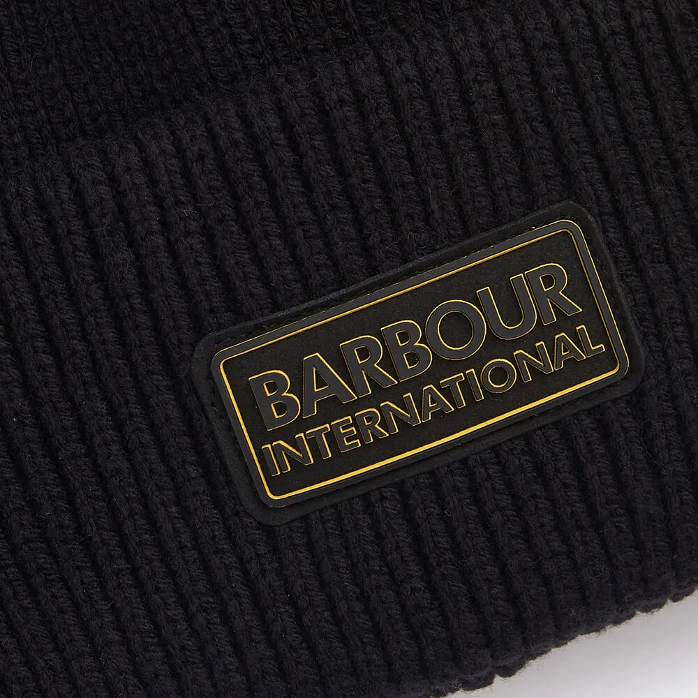 Barbour FLEX Mens Beanie Black sold by House of Slippers product image thumbnail 4