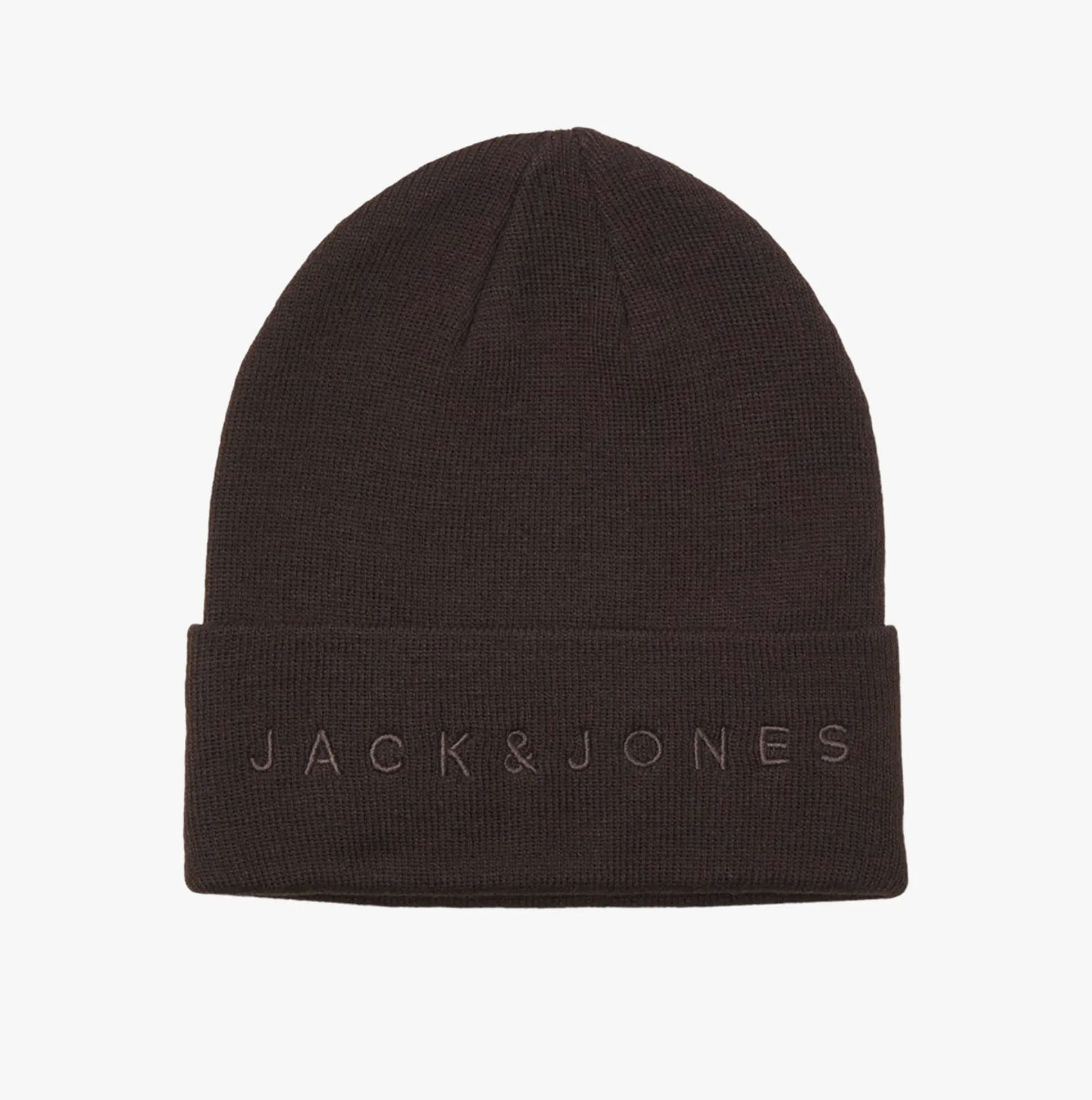 Jack & Jones GIVE Mens Beanie Chocolate Torte sold by House of Slippers