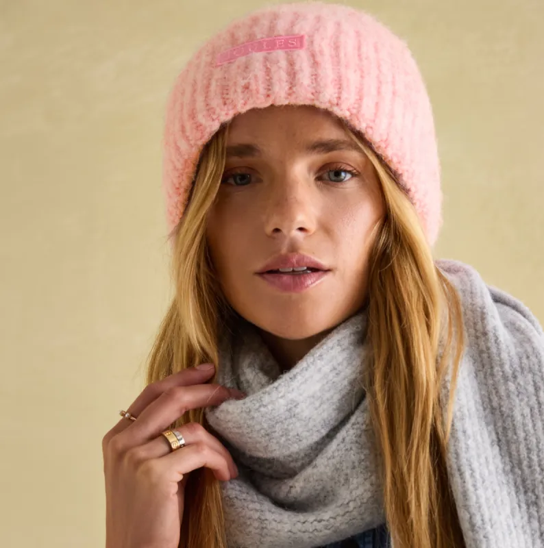 CAVERSHAM Womens Beanie Pink sold by House of Slippers