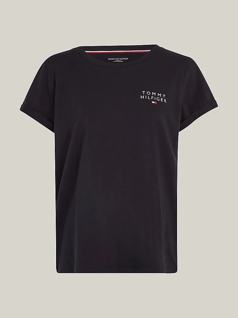 Tommy Hilfiger PURE COTTON Womens T-Shirt Desert Sky sold by House of Slippers product image thumbnail 2