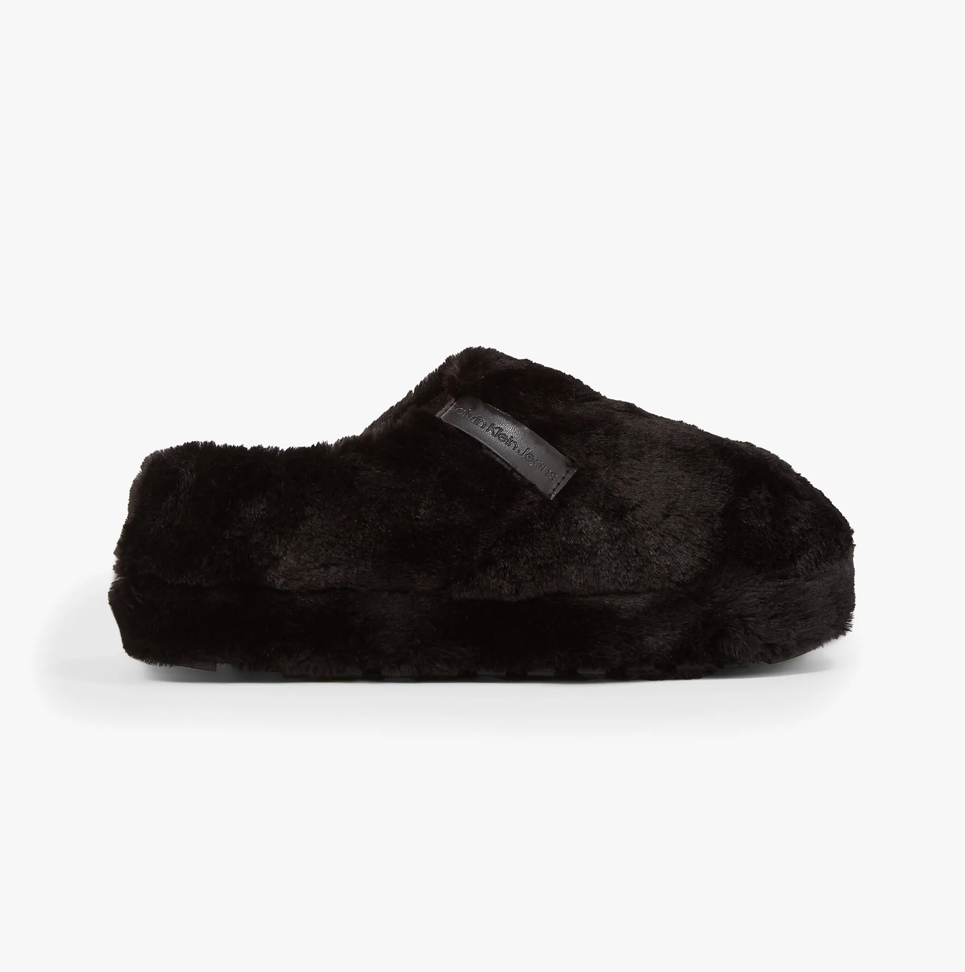 HOME ANKLE Womens Mule Slippers Triple Black sold by House of Slippers