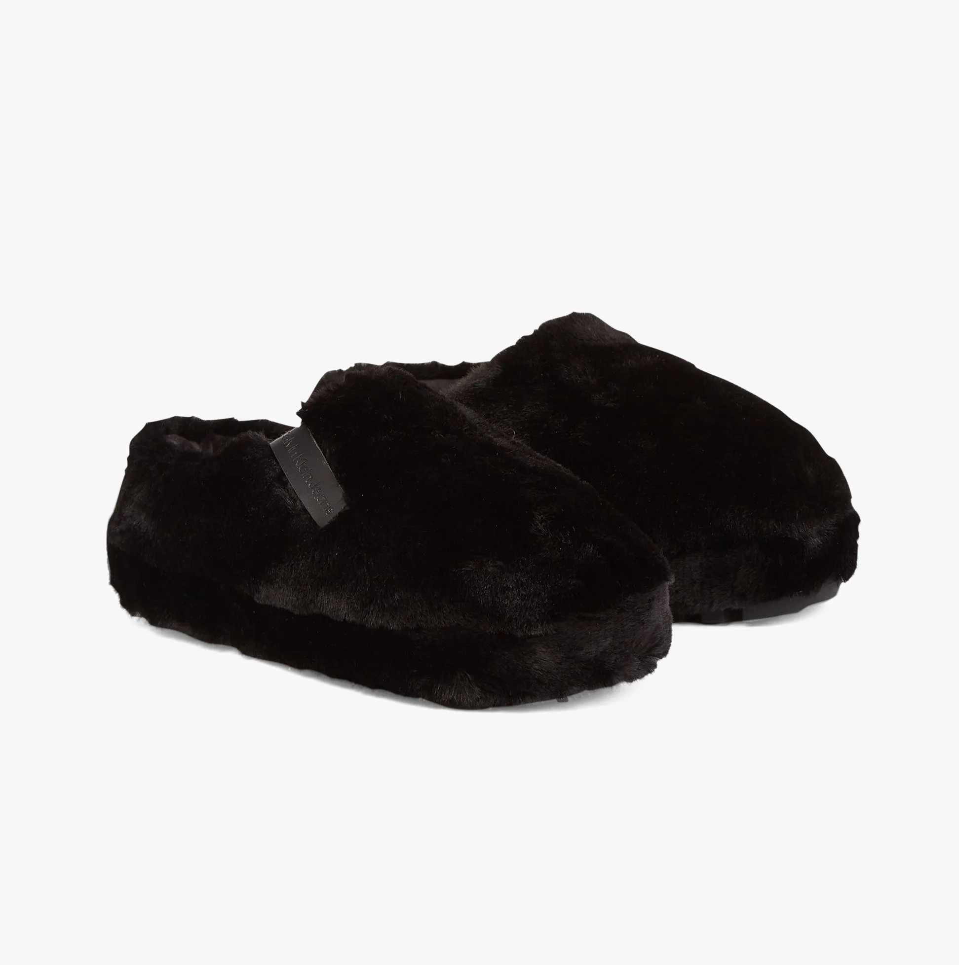HOME ANKLE Womens Mule Slippers Triple Black sold by House of Slippers product image thumbnail 3