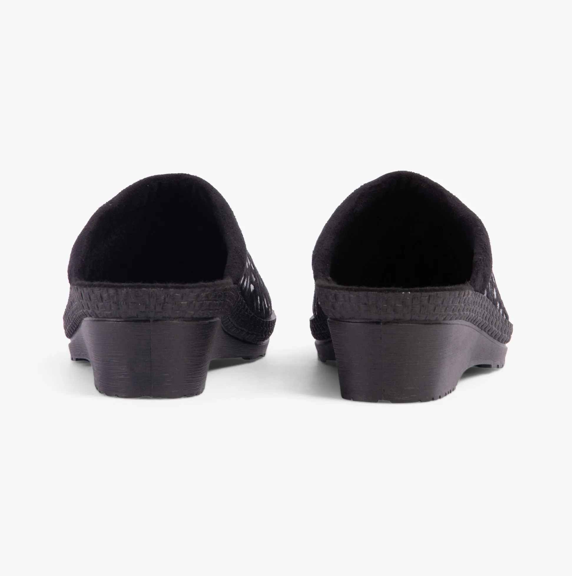 Rohde 2456-90 Womens Mules Black sold by House of Slippers product image thumbnail 2