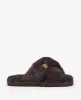 Barbour ELIZA Womens Slippers Brown sold by House of Slippers