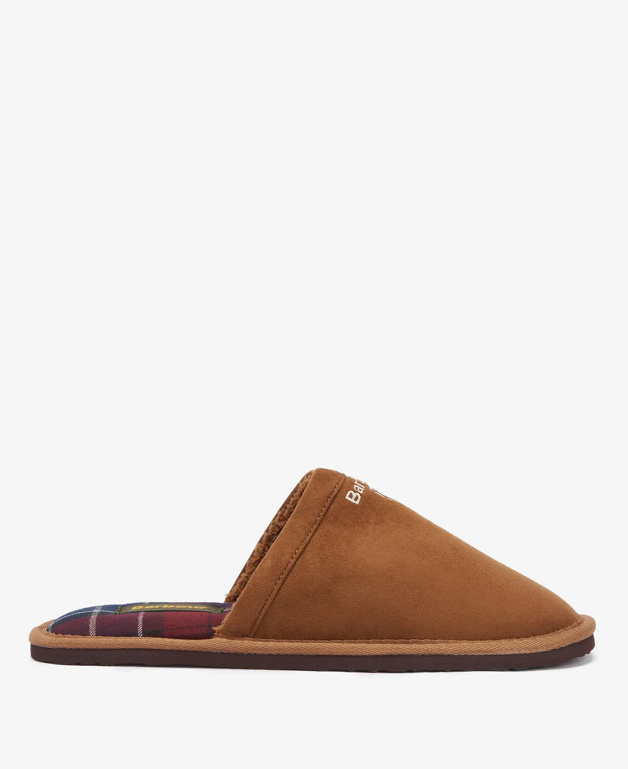 Barbour EVERITT Mens Mule Slippers Camel sold by House of Slippers