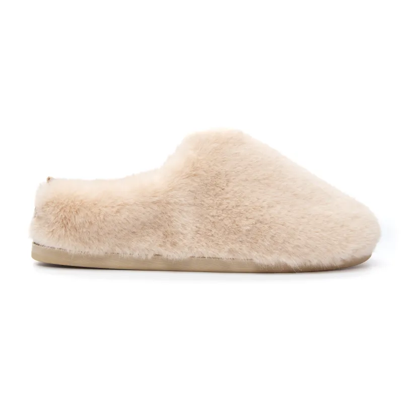 Bedroom Athletics ARIANA Womens Mule Slippers Gingerbread sold by House of Slippers