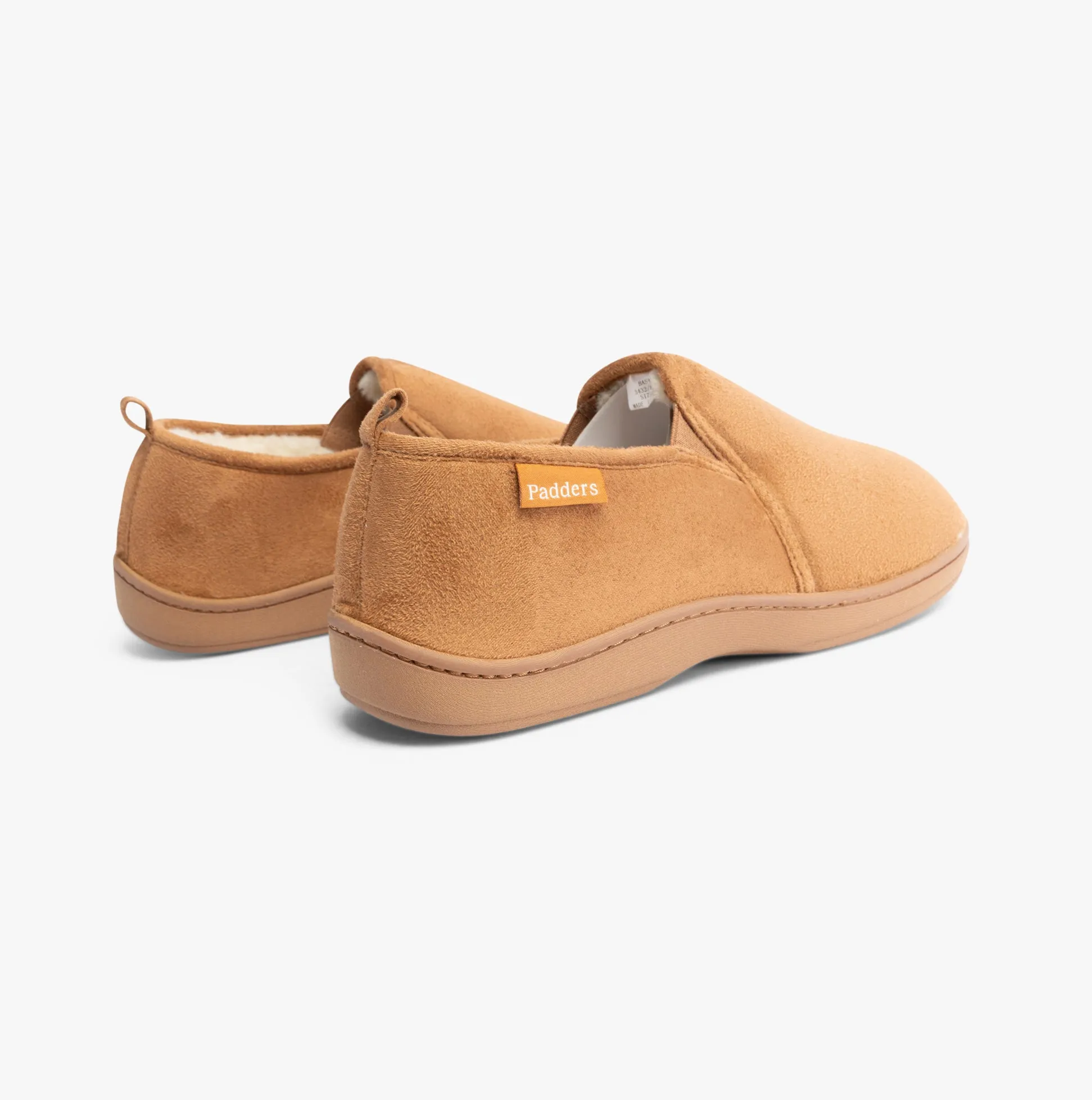 Padders BASIL Mens (G Fit) Slippers Chestnut sold by House of Slippers product image thumbnail 3