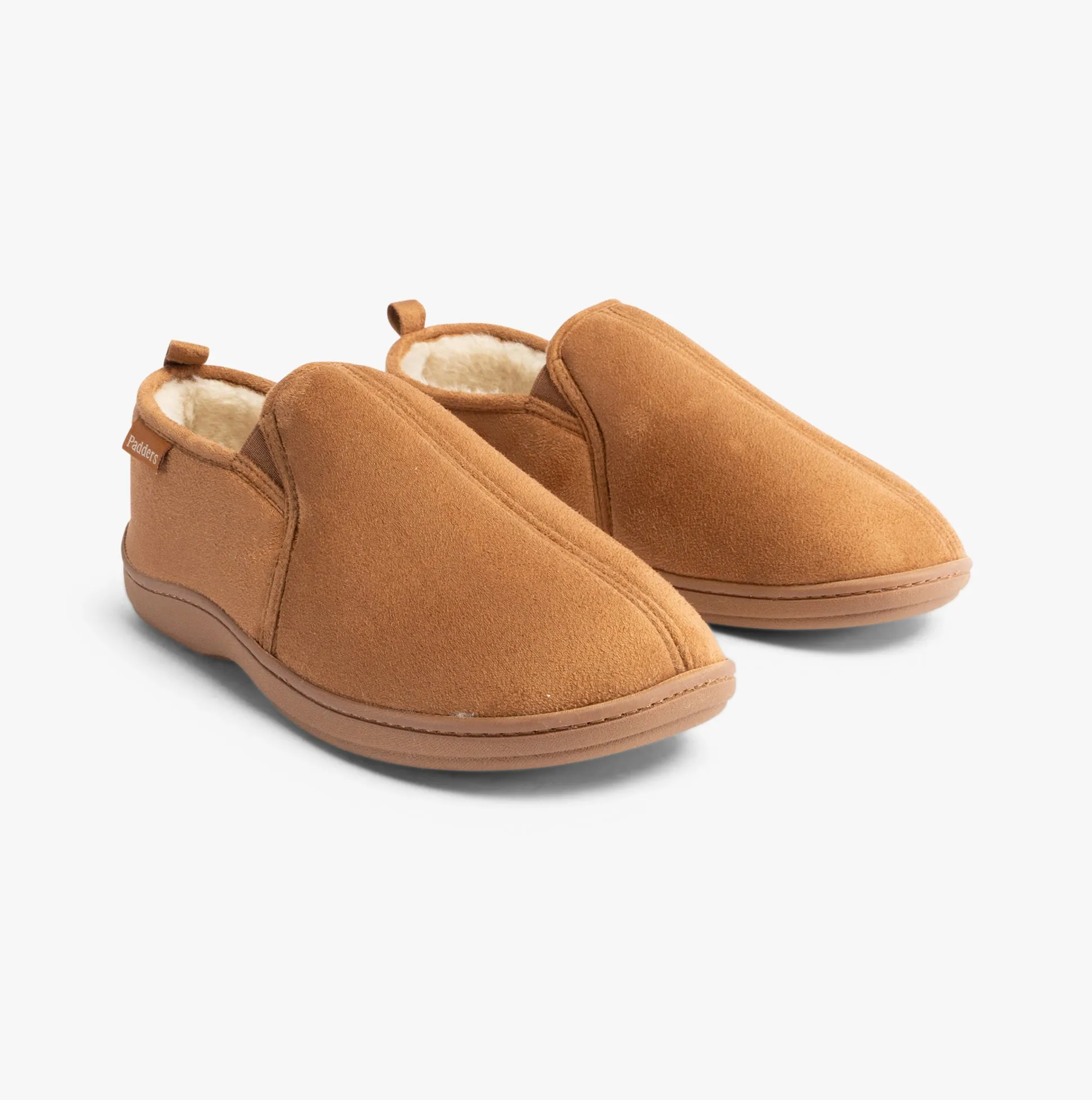 Padders BASIL Mens (G Fit) Slippers Chestnut sold by House of Slippers product image thumbnail 2