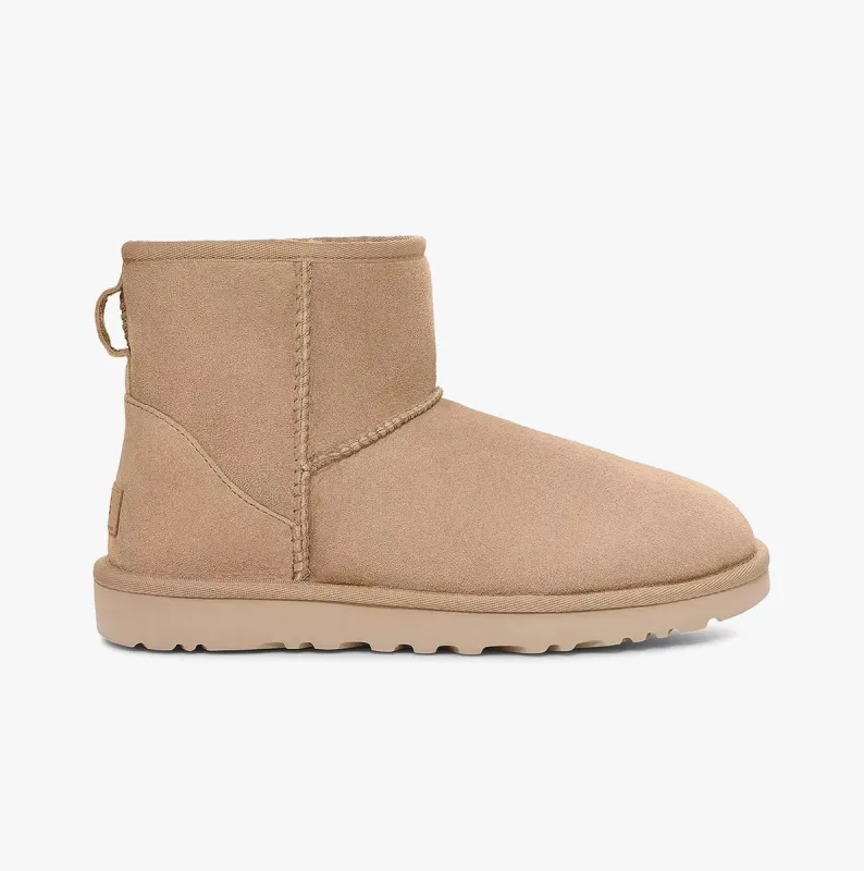 UGG CLASSIC MINI II Womens Boots Sand sold by House of Slippers
