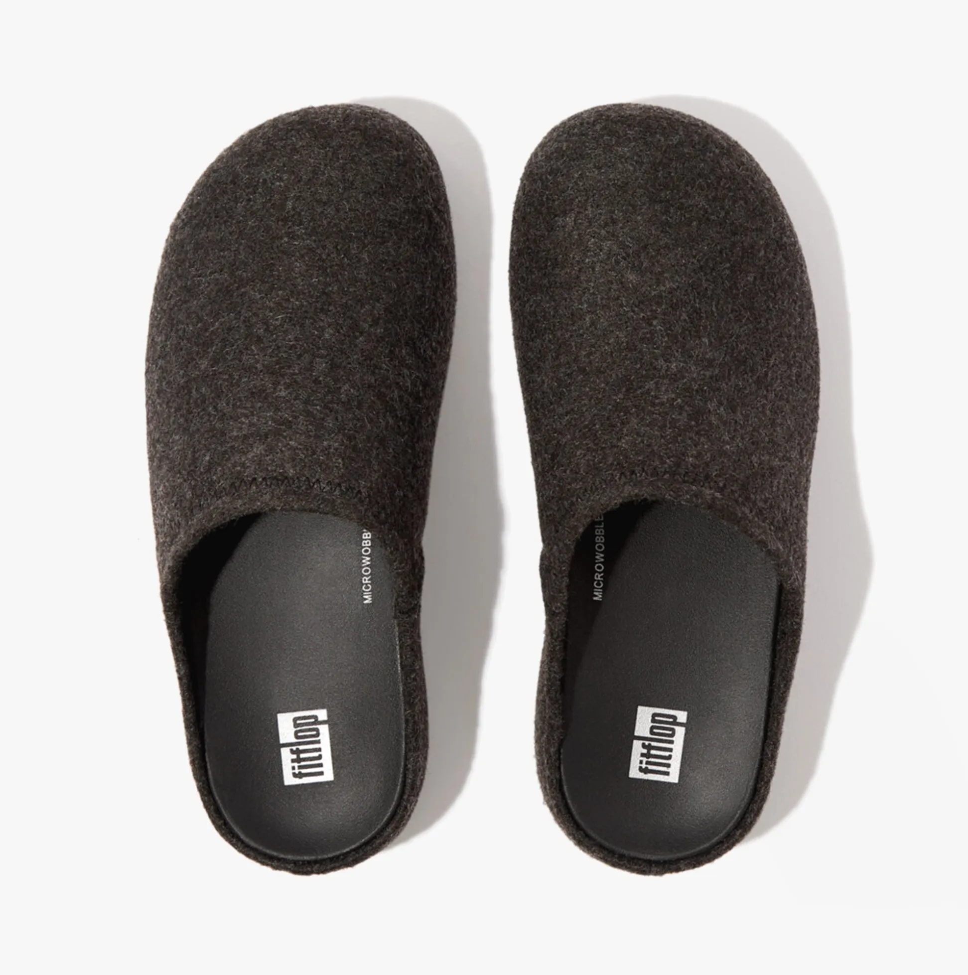 FitFlop SHUV e01 Womens Clog Slippers All Black sold by House of Slippers product image thumbnail 2