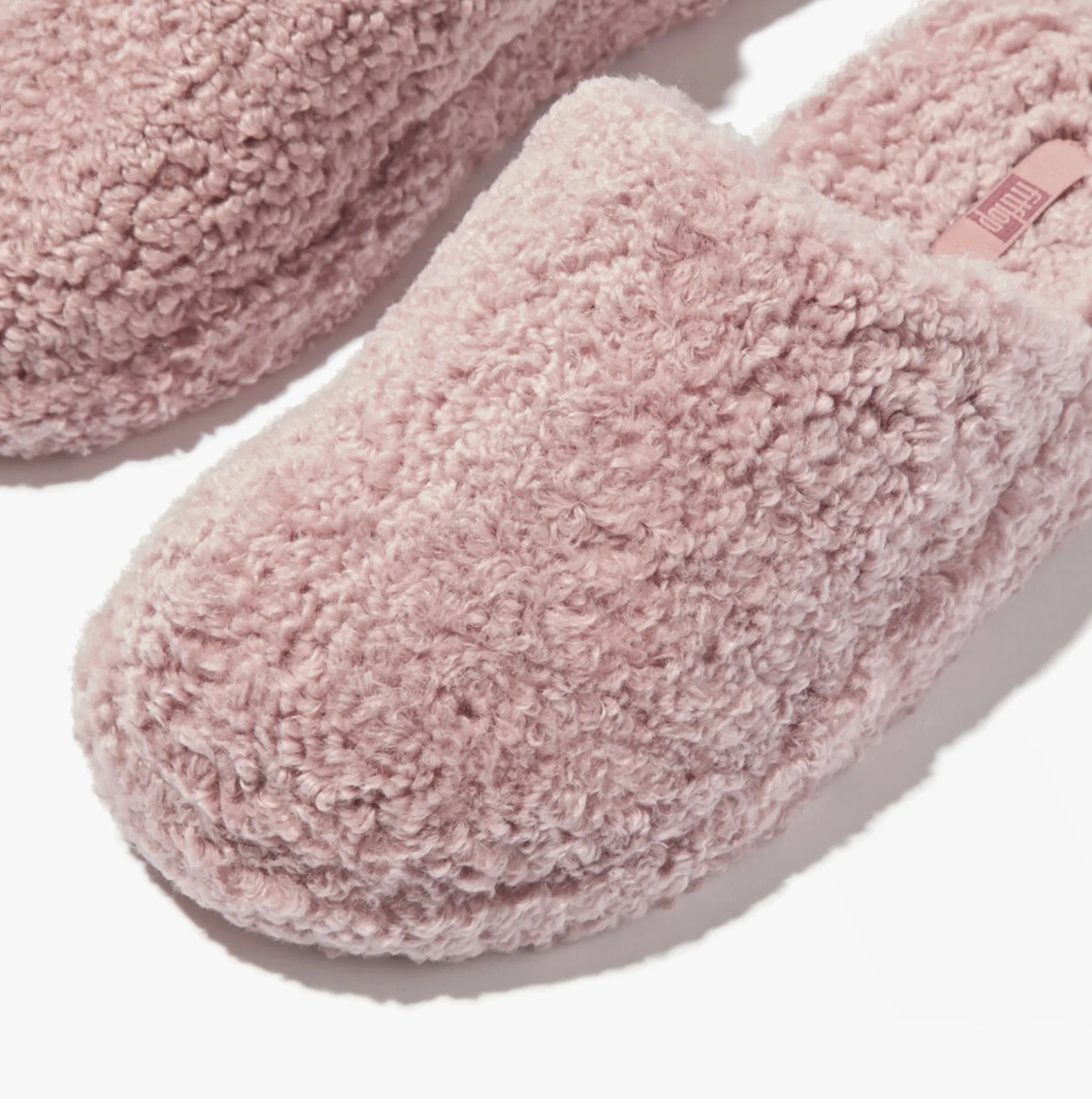 FitFlop iQUSHION D-LUXE Womens Mule Slippers Dusky Pink sold by House of Slippers product image thumbnail 5