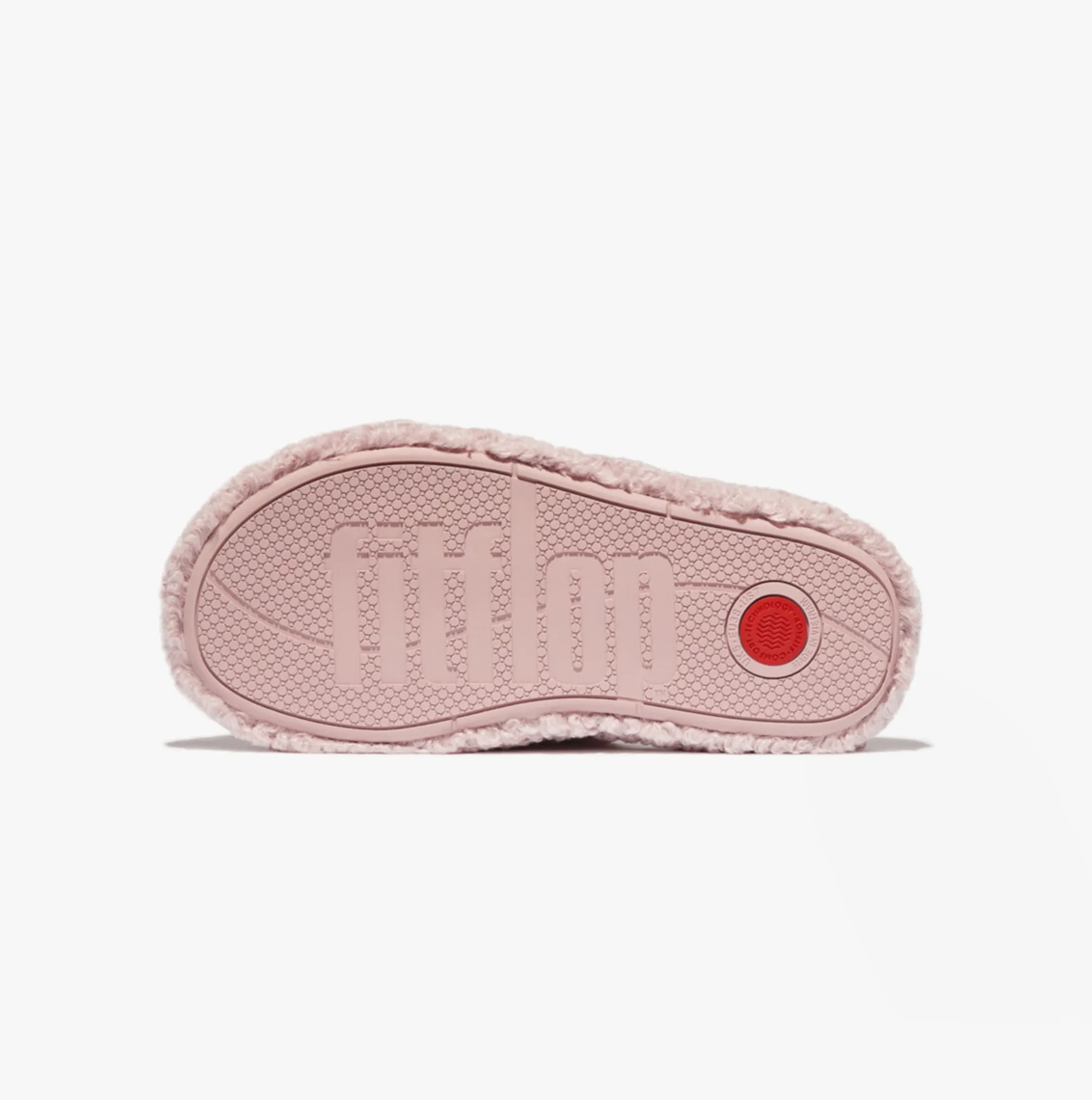 FitFlop iQUSHION D-LUXE Womens Mule Slippers Dusky Pink sold by House of Slippers product image thumbnail 4