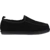 Hush Puppies CHARLES Mens Slippers Black sold by House of Slippers