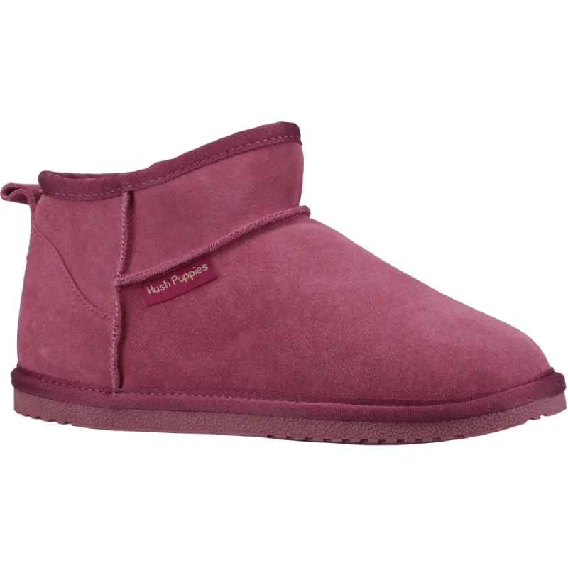 Hush Puppies ASHANTI Womens Slippers Pink sold by House of Slippers