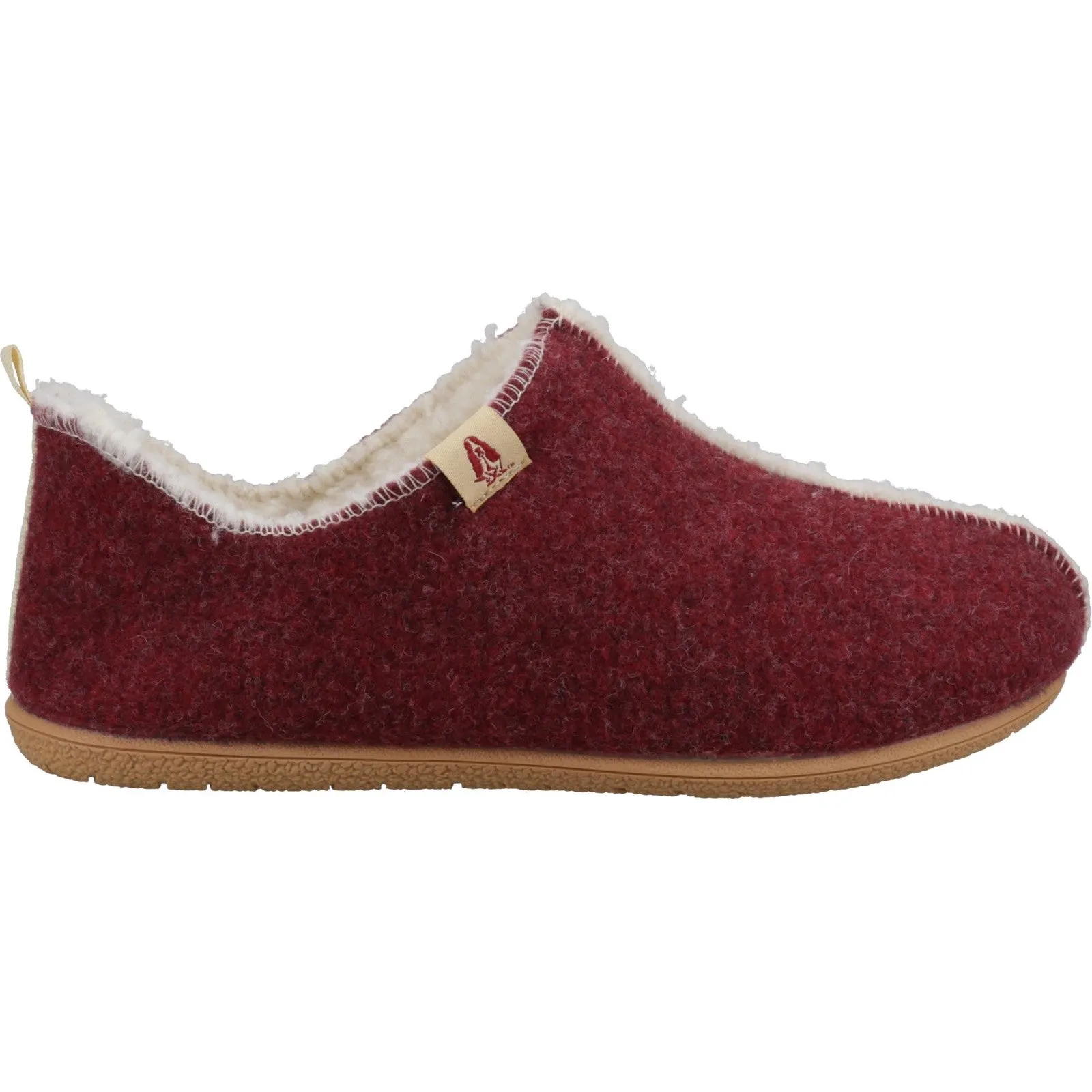 Hush Puppies GOOD Womens Slippers Burgundy sold by House of Slippers