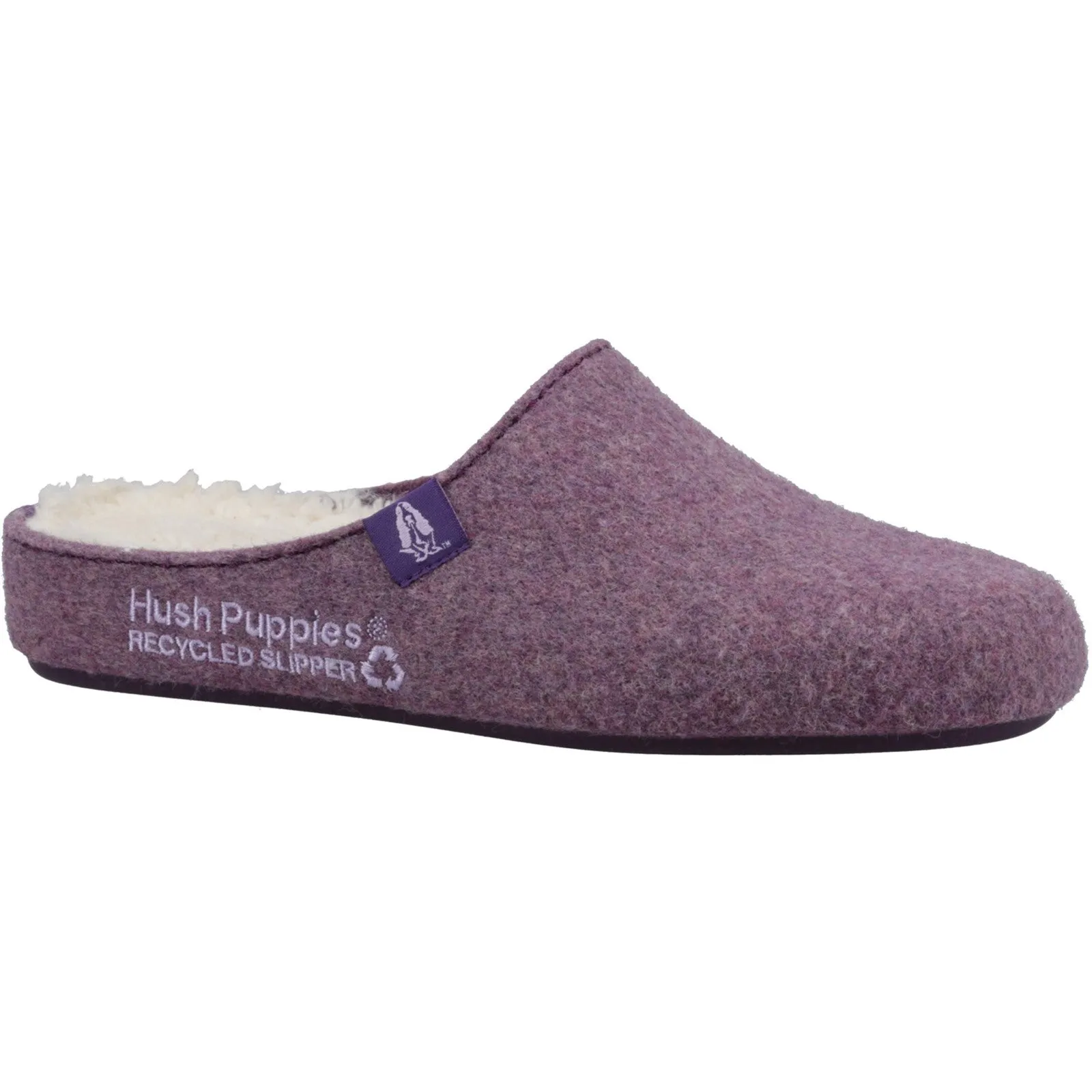 Hush Puppies THE GOOD SLIPPER Womens Slippers Purple sold by House of Slippers