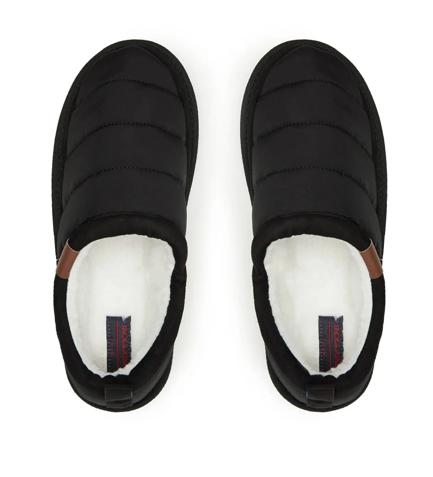 Jack & Jones PUFF MULE Mens Mule Sandals Anthracite sold by House of Slippers product image thumbnail 3