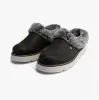 114762/BLK KEEPSAKES LITE - COZY BLEND Womens Slippers Black sold by House of Slippers