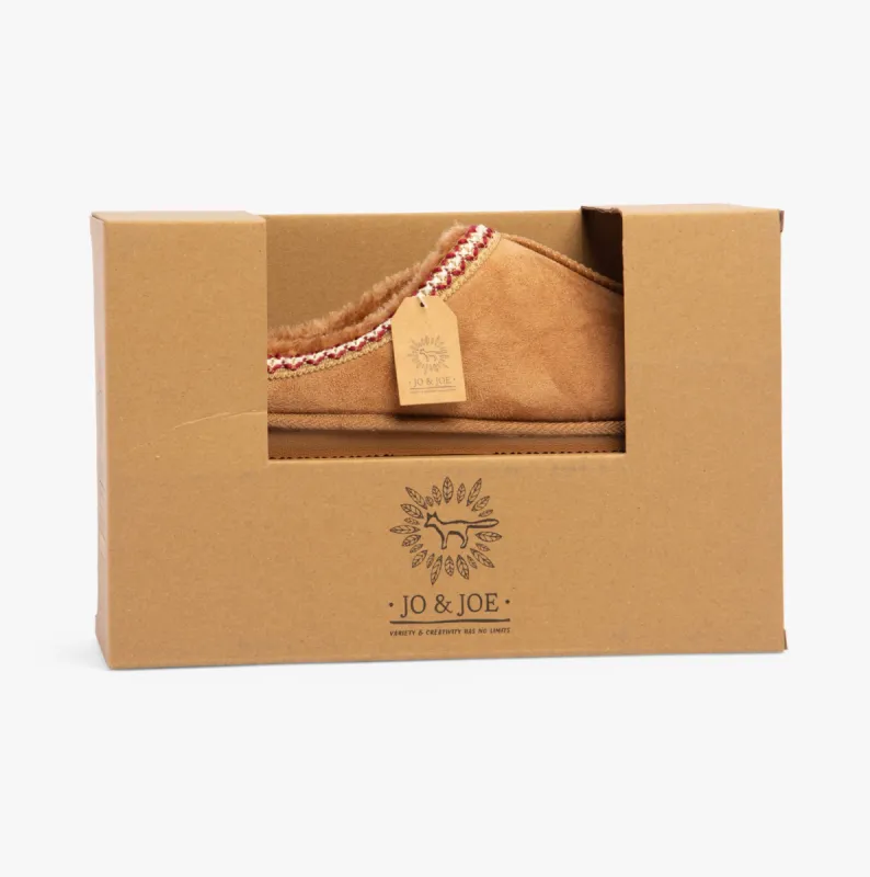 Jo & Joe KOALA Womens Slippers Chestnut sold by House of Slippers