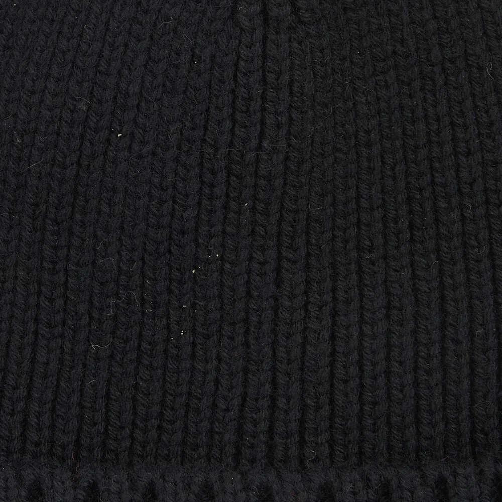 Barbour CHESTER Mens Beanie Black sold by House of Slippers product image thumbnail 4