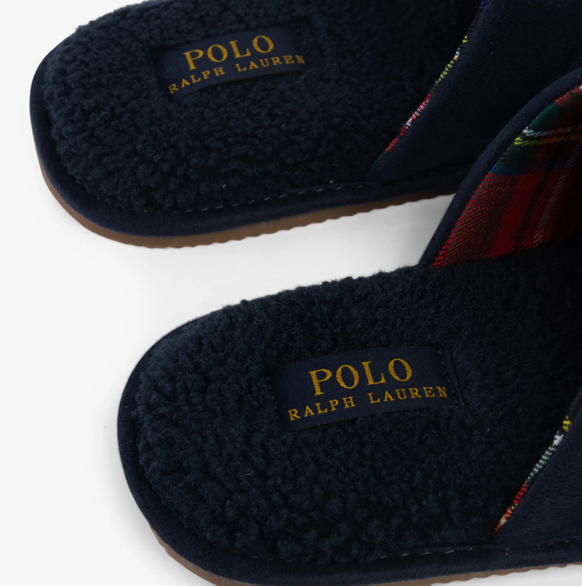 Polo Ralph Lauren KLARENCE Mens Mule Slippers Navy Micro sold by House of Slippers product image thumbnail 4