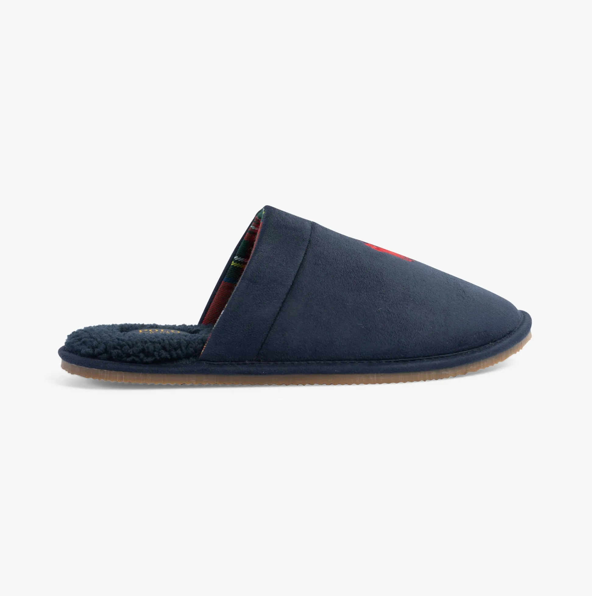 Polo Ralph Lauren KLARENCE Mens Mule Slippers Navy Micro sold by House of Slippers