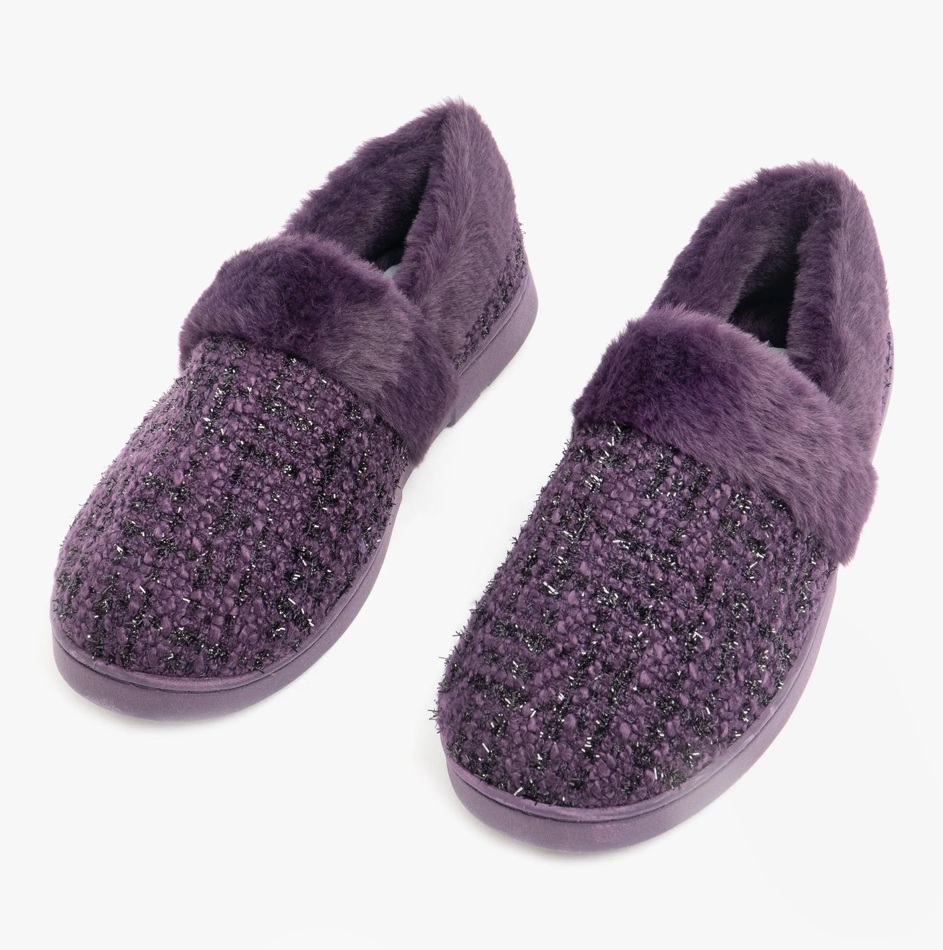 AVON Womens Full Slippers Purple sold by House of Slippers product image thumbnail 3