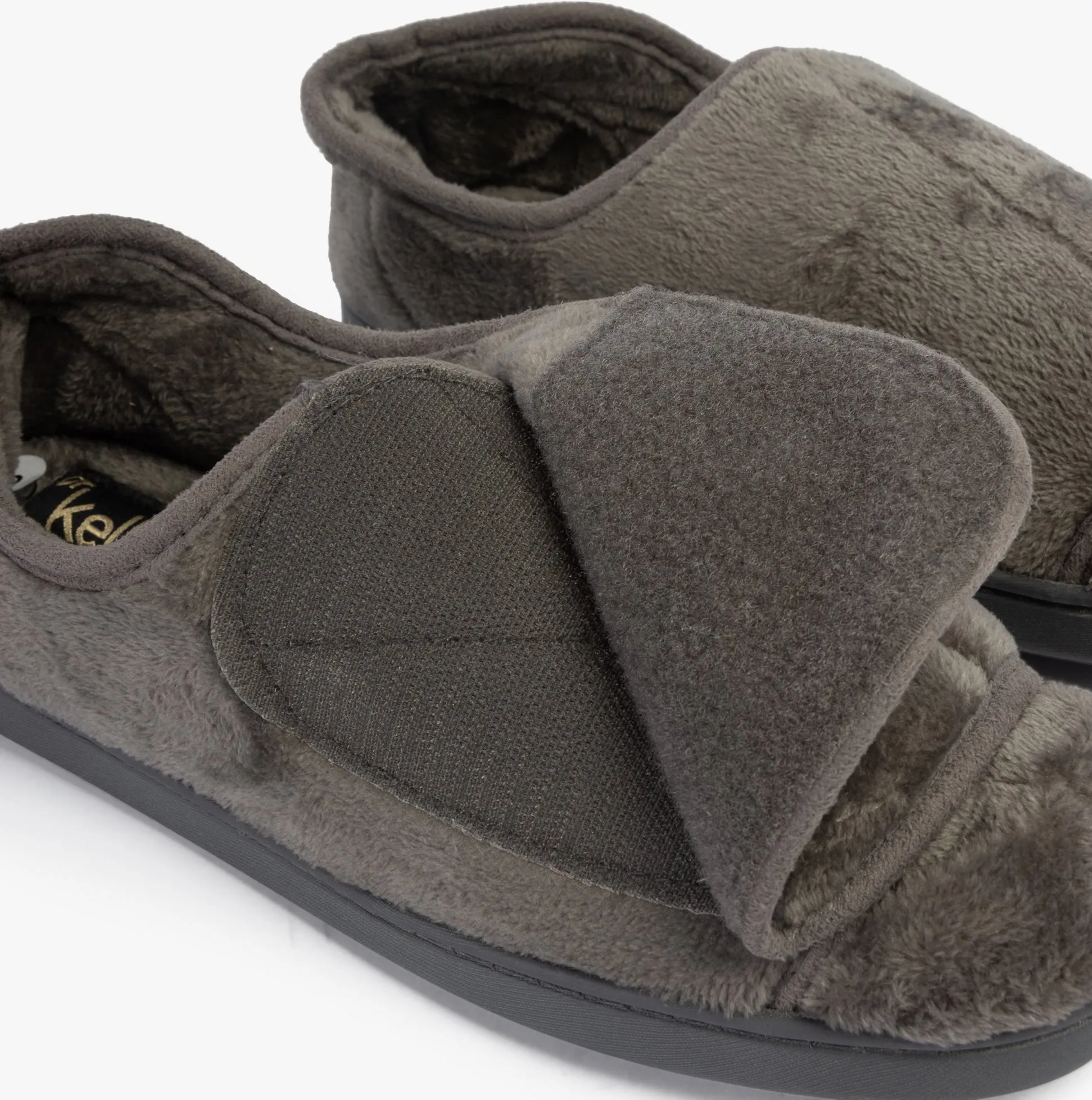 Dr Keller DR VELVIT Womens Slippers Grey sold by House of Slippers product image thumbnail 4