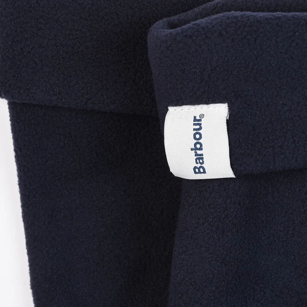 Barbour FLEECE WELLINGTON Socks Unisex Adults Navy sold by House of Slippers product image thumbnail 3