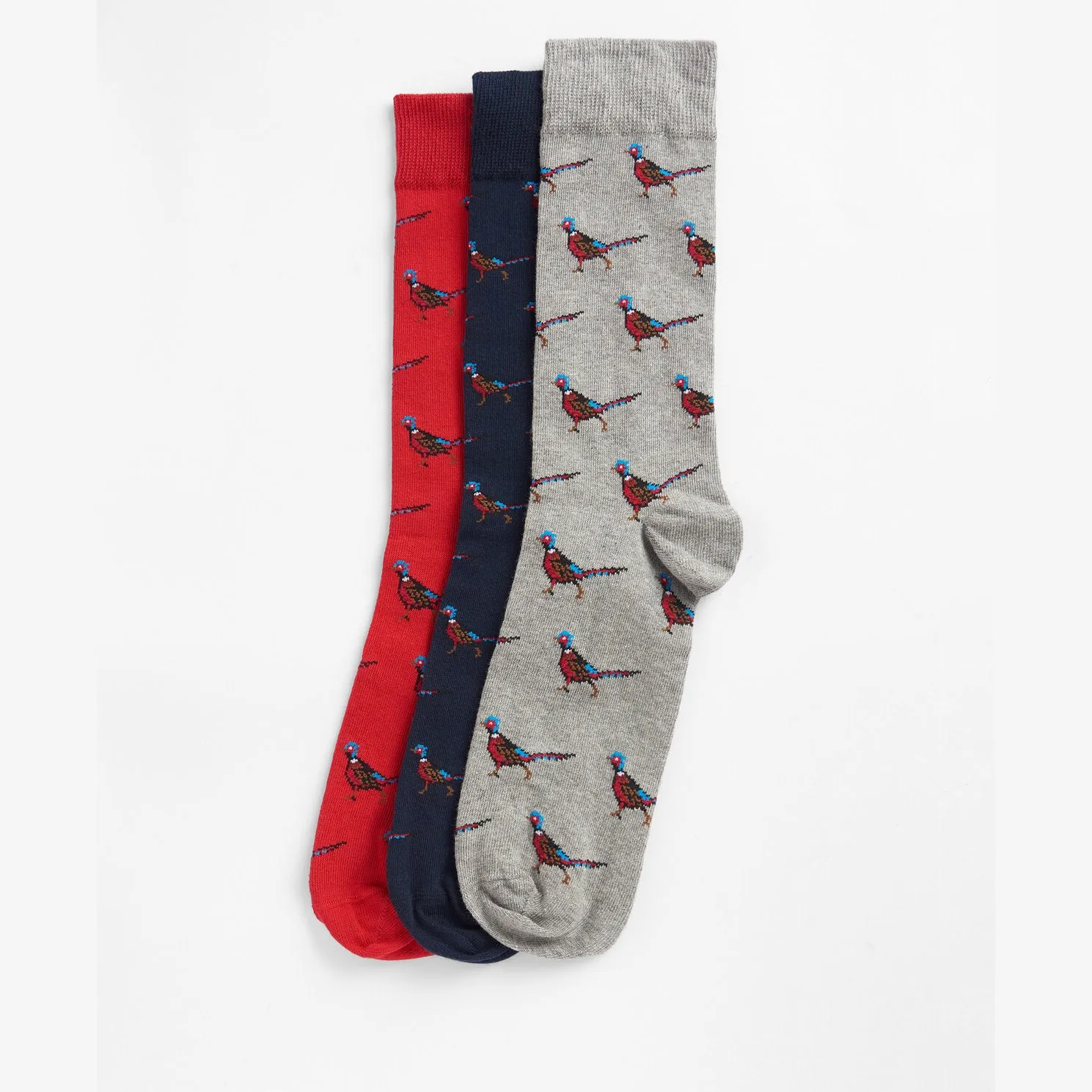 Barbour PHEASANT SOCKS Mens Gift Box sold by House of Slippers