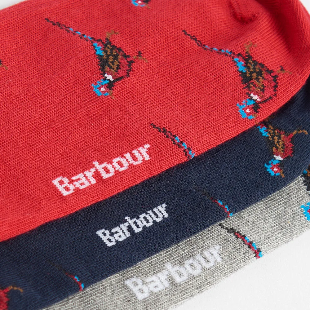 Barbour PHEASANT SOCKS Mens Gift Box sold by House of Slippers product image thumbnail 4